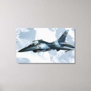 Toile Un agresseur F-16