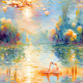 Toile Un aperçu de Monet