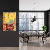 Un bouquet floral dans un endroit calme