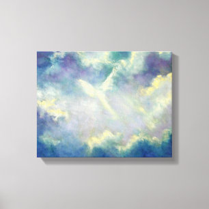 Toile Un cadeau de copie d'art d'ange de ciel sur la