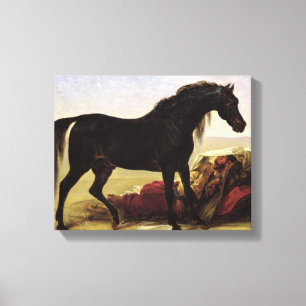 Toile Un cheval arabe