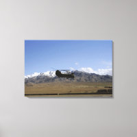 Un Chinook CH-47 décolle