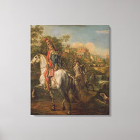 Un Hussar à cheval, 1773