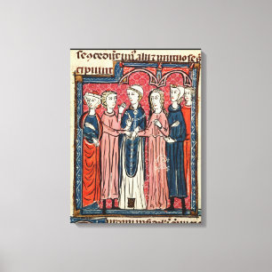 Toile Un mariage, des Décrets de Gratien