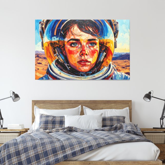 TOILE UN MONDE À PART 21 (Insitu(Chambre))