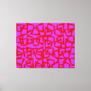 Toile Un mur de modernisme d'un quart de siècle