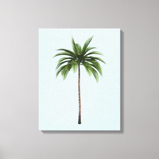Toile Un Palmier Plage tropicale Été N'importe quelle co (Recto)