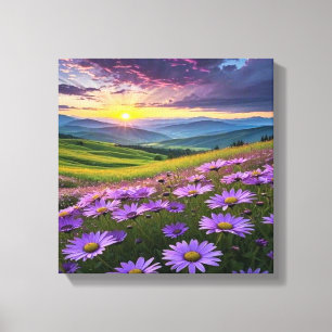 Toile Un paysage naturel exceptionnel avec des sons apai
