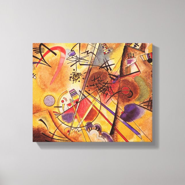 Toile Un Petit Rêve En Rouge (Recto)