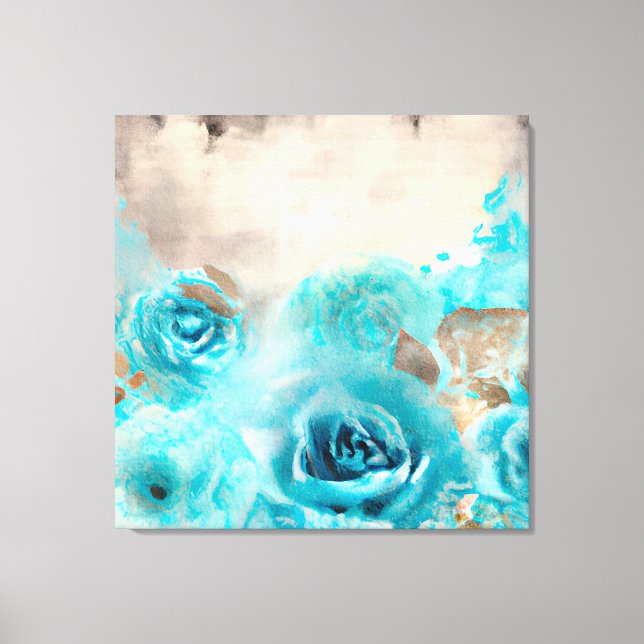 Toile Un Shabby Bleu Chic Ephemera Design Series 7 (Recto)