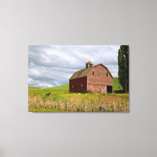 Toile Un tour par le pays de ferme de Palouse 4