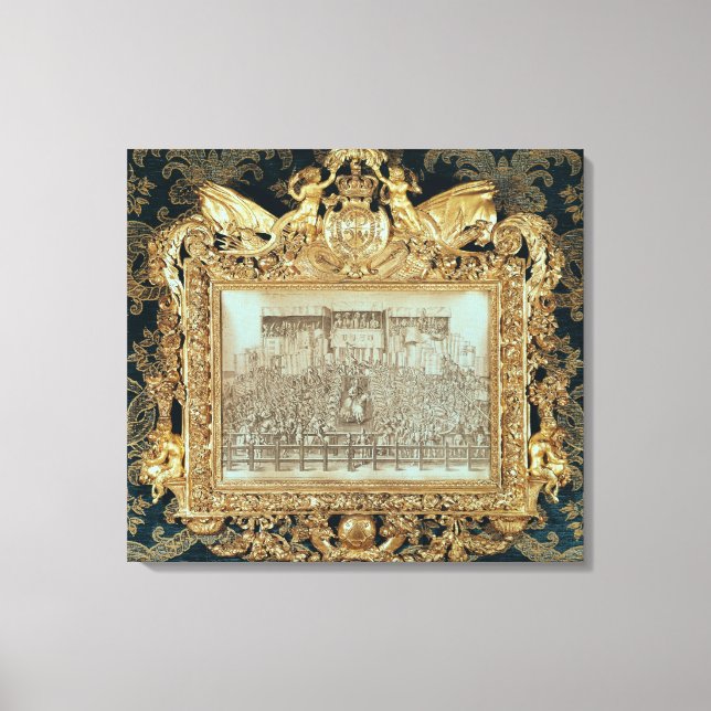 Toile Un tournoi (Recto)