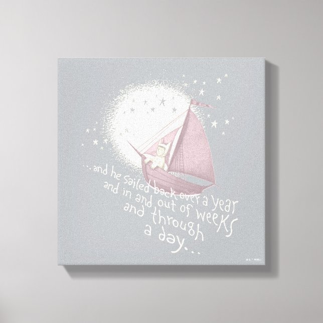 Toile Un voyage d'un an avec Max (Recto)