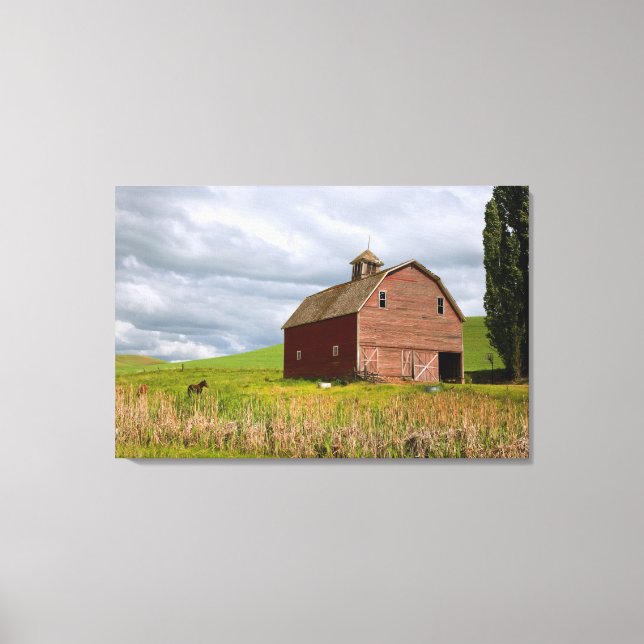 Toile Une balade à travers le pays agricole de Palouse 4 (Recto)
