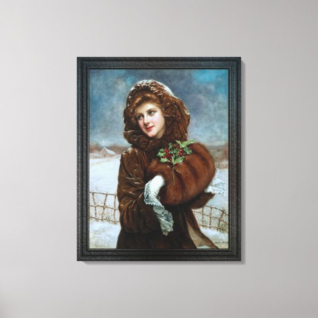 Toile Une beauté hivernale par François Martin-Kavel (Recto)
