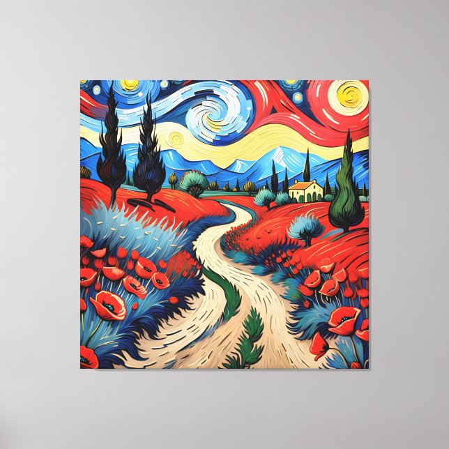 Toile Une belle prairie (Recto)