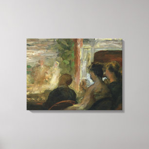 Toile Une boîte au théâtre, c.1865-70