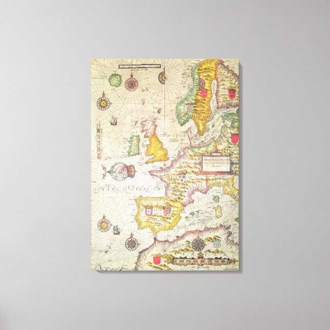 Toile Une carte générale (Recto)