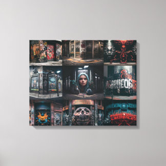 Toile Une étonnante compilation de graffitis d'art de ru