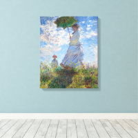Une femme avec un parasol | Monet |