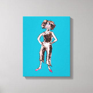 Toile Une figure