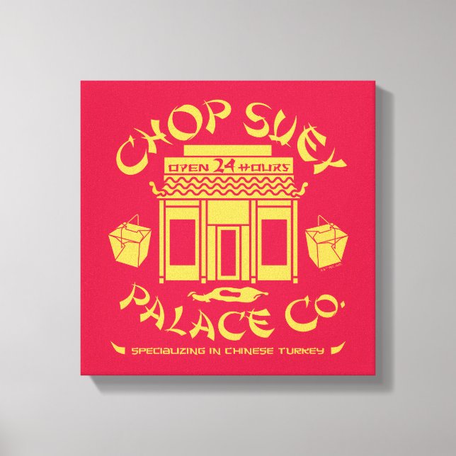 Toile Une histoire de Noël | Chop Suey Palace Co. (Recto)