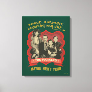 Toile Une histoire de Noël   Paix, Harmonie, Confort & J
