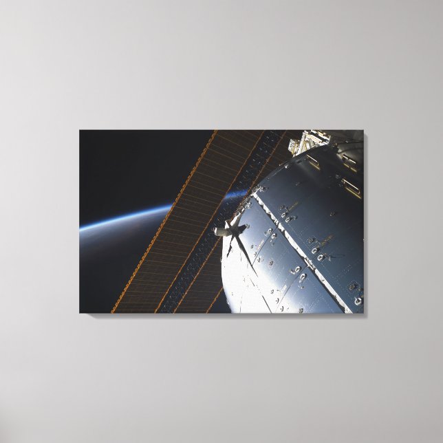 Toile Une partie de la Station spatiale internationale (Recto)