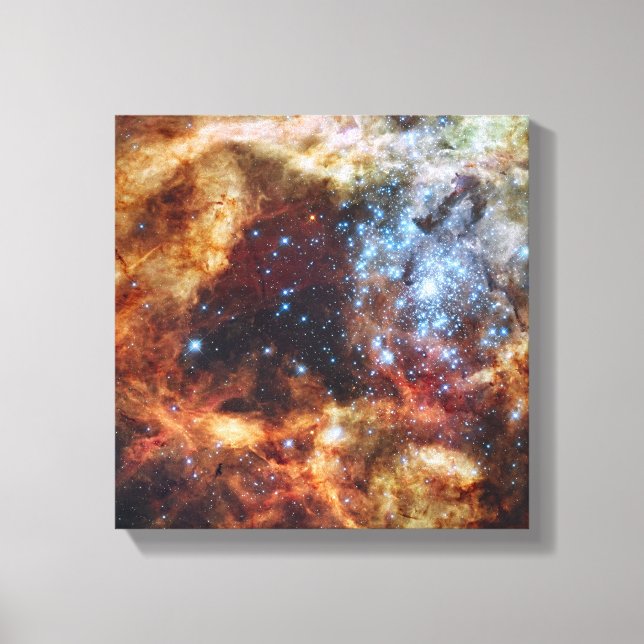 Toile Une pépinière stellaire connue sous le nom de R136 (Recto)