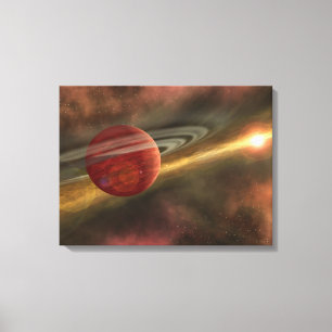 Toile Une planète récemment découverte possible