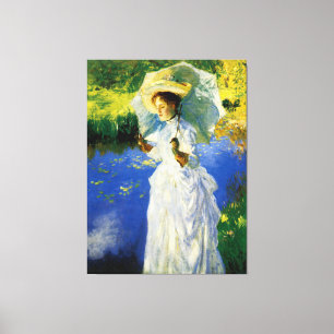 Toile Une promenade matinale