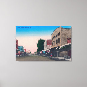 Toile Une rue SceneLemoore, CA