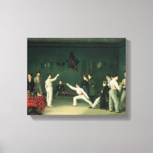 Toile Une scène de clôture, 1827