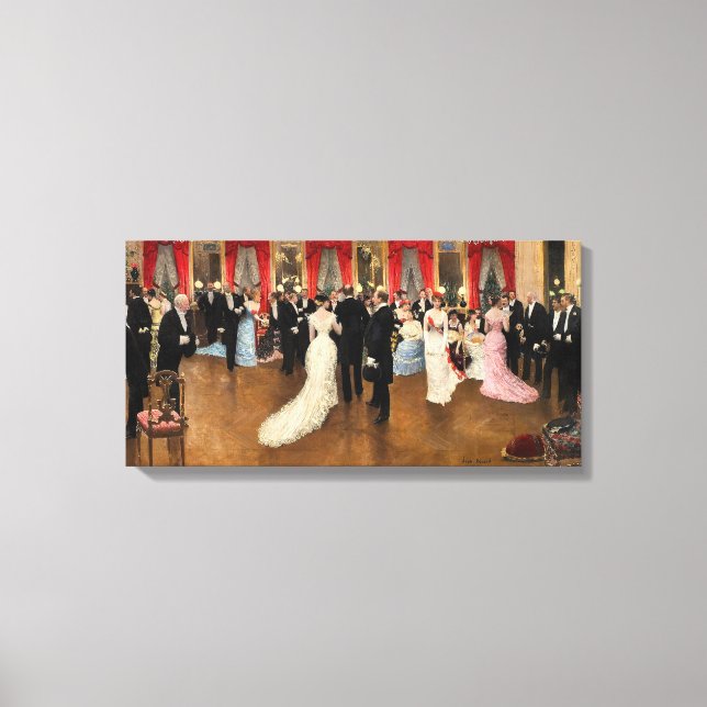 Toile Une Soirée (Recto)