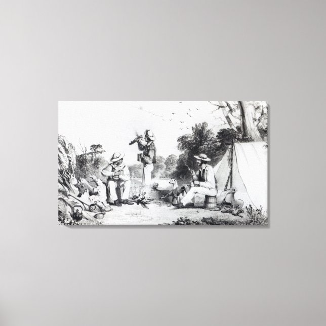 Toile Une soirée découverte (Recto)