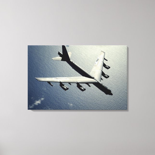 Toile Une Stratoforteresse B-52 en vol (Recto)
