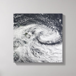 Toile Une tempête au-dessus de la Nouvelle Zélande