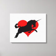 Unicorne romantique