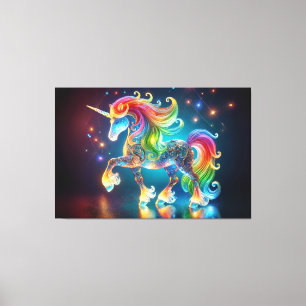 Toile Unicorne unique