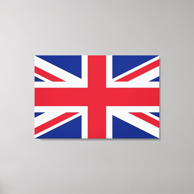 Toile Union Jack ~ Drapeau britannique (Recto)