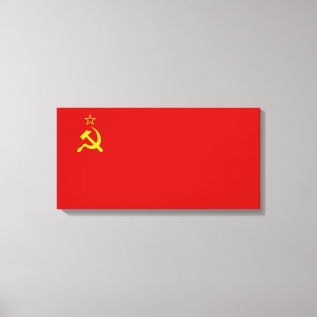 Toile Union soviétique (URSS) (marteau communiste et fau (Recto)