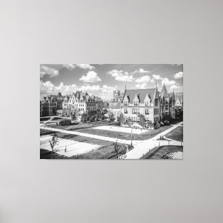 Toile Université de Campus CHICAGO 1907