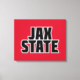 Toile Université d'État de Jacksonville JAX STATE Texte 