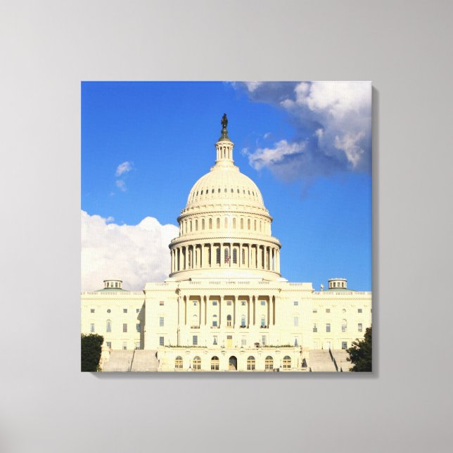 Toile US Capitol Building, Washington DC, États-Unis (Recto)