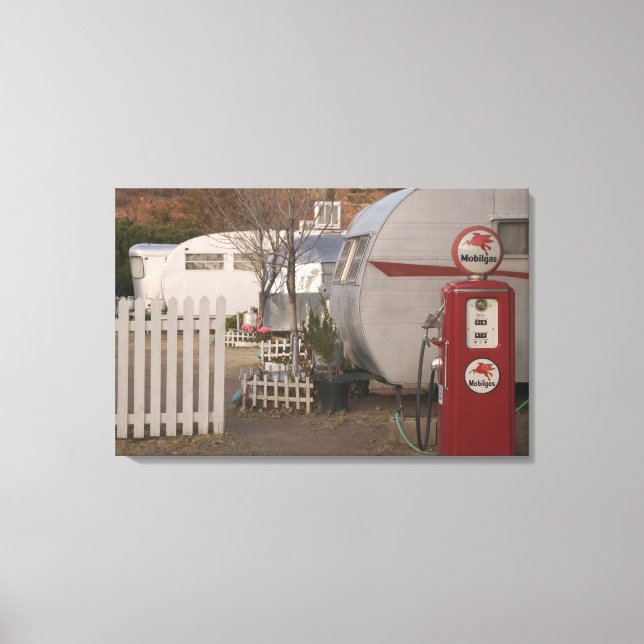 Toile USA, Arizona, Bisbee : Shady Dell Motel, All (Recto)