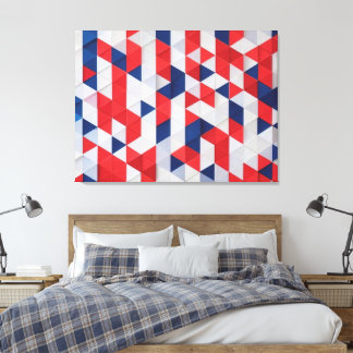Toile USA Bauhaus Art géométrique