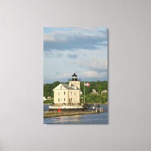 Toile USA, New York, Kingston, Hudson River. Rondout