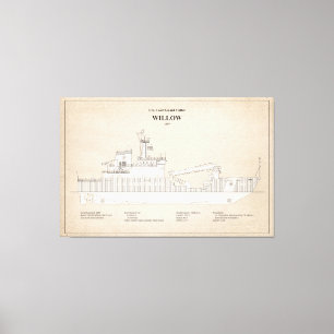 Toile USCG Cutter Willow wlb-202 - SBD