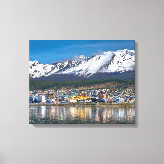 Toile Ushuaia Photography. La Terre de Feu. Argentine (Recto)
