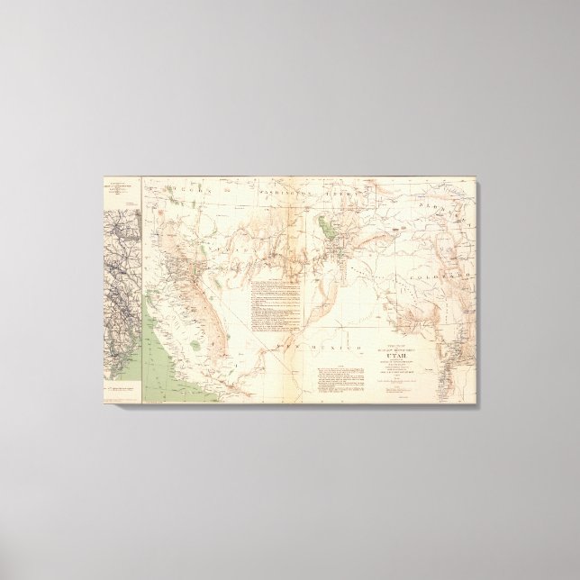 Toile Utah Terr & Mil Dept (Recto)